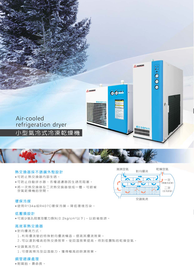 FR系列-冷凍式乾燥機1